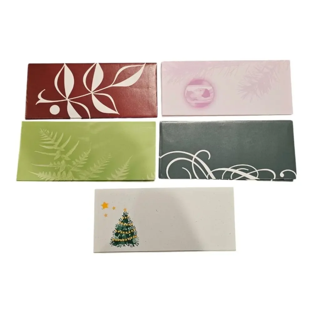 Holiday Season Professional Massage Therapist Gift Certificates Bundle of 15